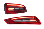 Morimoto XB LED Tail Lights: Porsche 911 997.1 (05-08 / Red Lens / Set)
