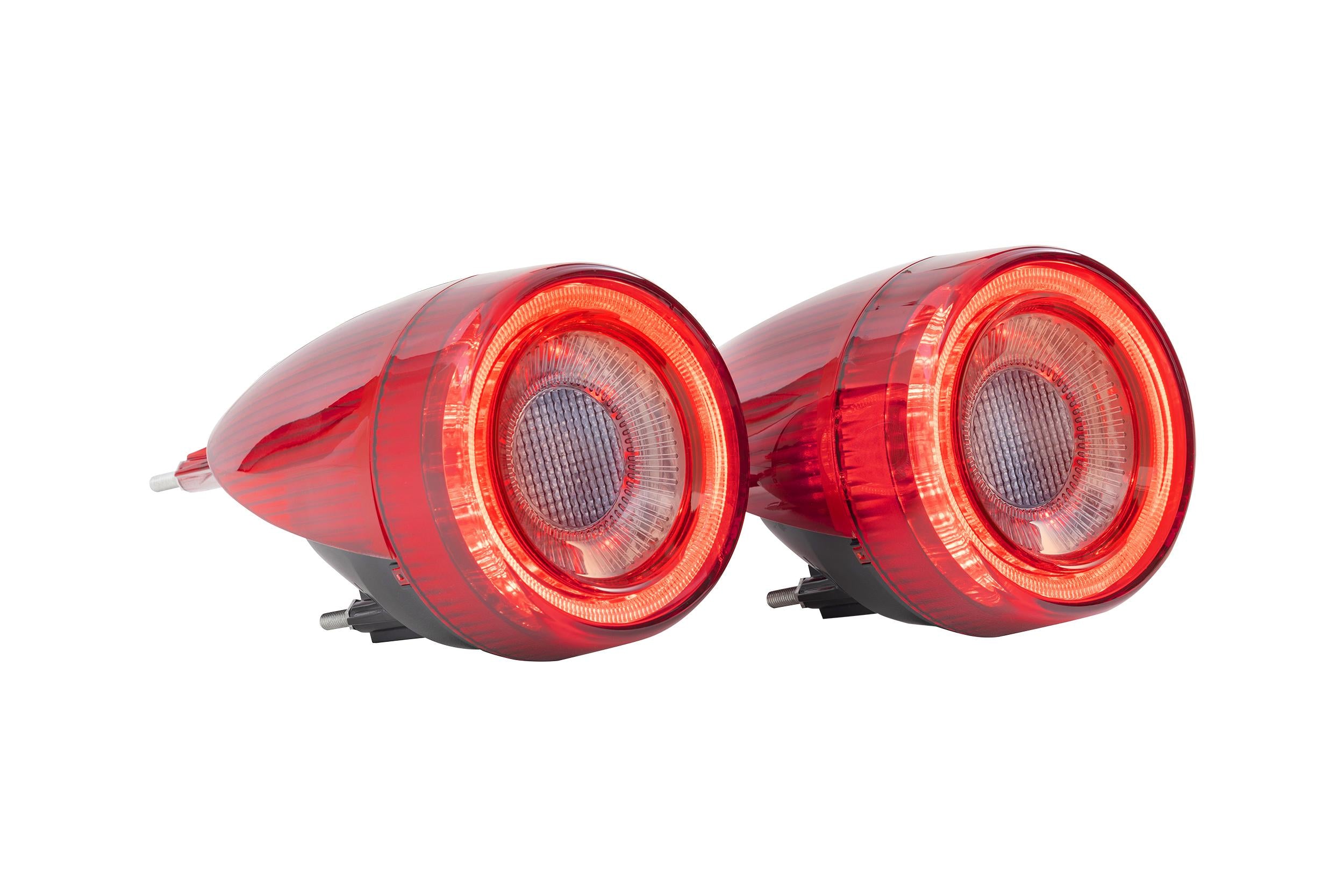 Morimoto XB LED Tail Lights: Ferrari F430 (05-10 / Red Lens / Set)
