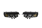 Morimoto 4Banger Triple Fog Kit: Bronco (21+ / Brackets only / Set)