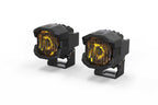 Morimoto 1Banger HXB LED Pods (Wide / Yellow / Set)