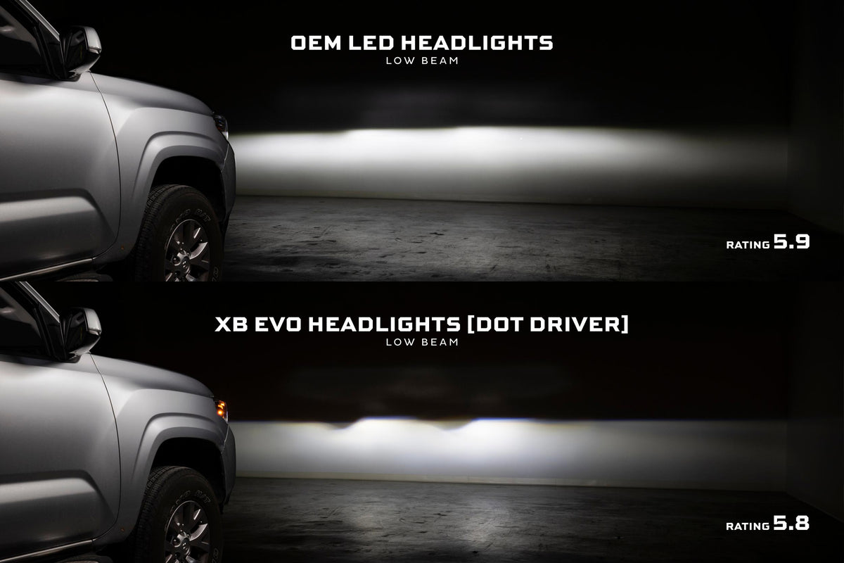 Morimoto XB Evo Headlights: Toyota Tacoma (16-23 / Set)