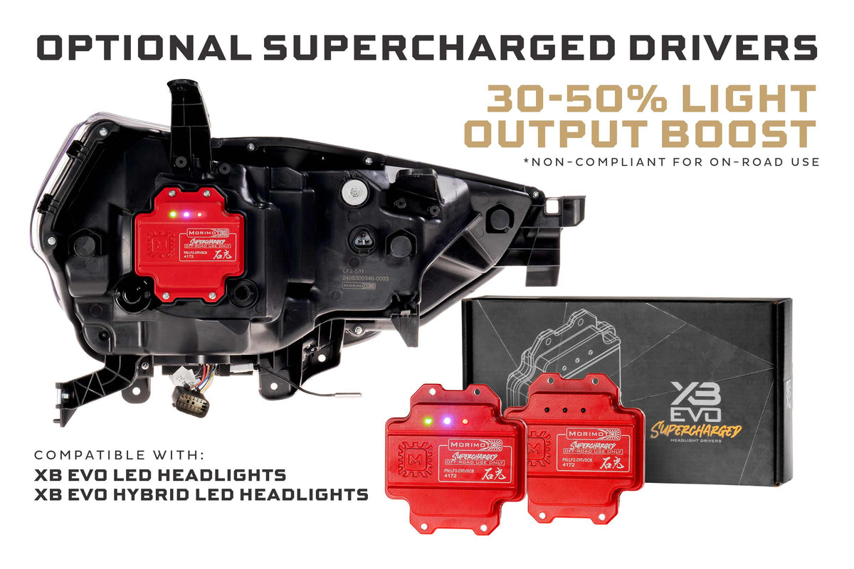 Morimoto XB Evo Headlights: Toyota 4Runner (14-24 / Set)