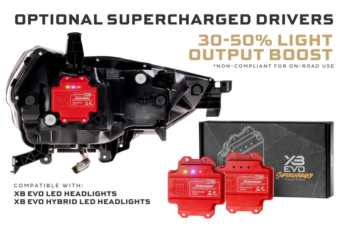 Morimoto XB Evo Hybrid Headlights: Toyota 4Runner (14-24 / Set)