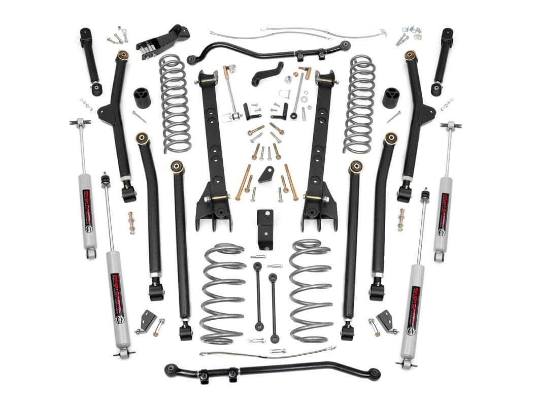 6 Inch Lift Kit | Long Arm | Jeep Wrangler Unlimited 4WD (2004-2006) image 2