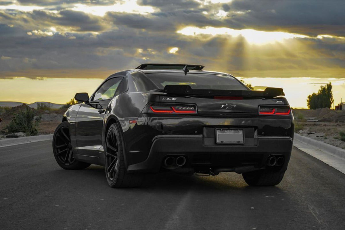 Morimoto XB LED Tail Lights: Chevrolet Camaro (14-15 / Smoked Lens / Set)