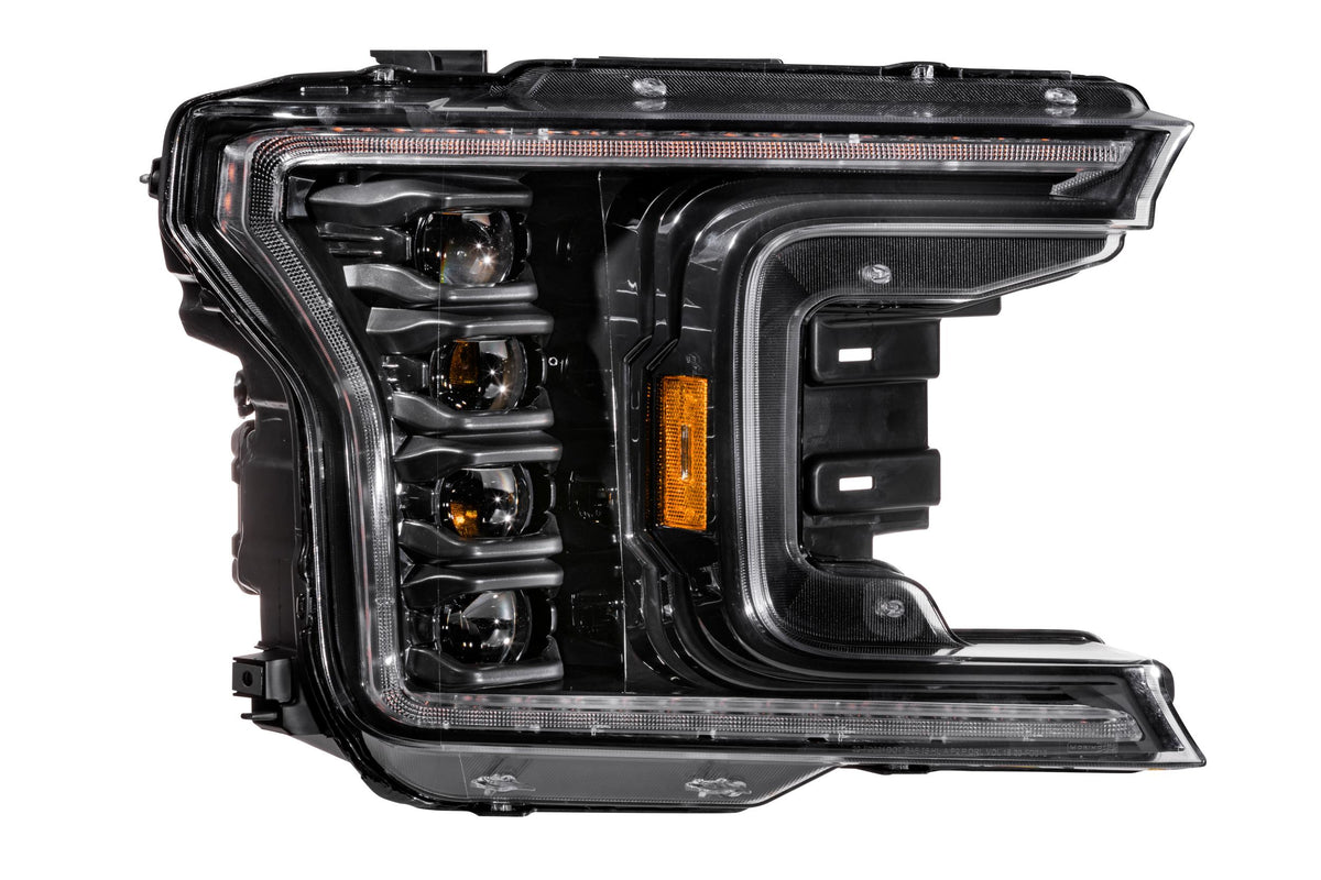 Morimoto XB LED Headlights: Ford F-150 (18-20 / Amber DRL / Set)