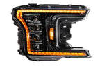 Morimoto XB LED Headlights: Ford F-150 (18-20 / Amber DRL / Set)