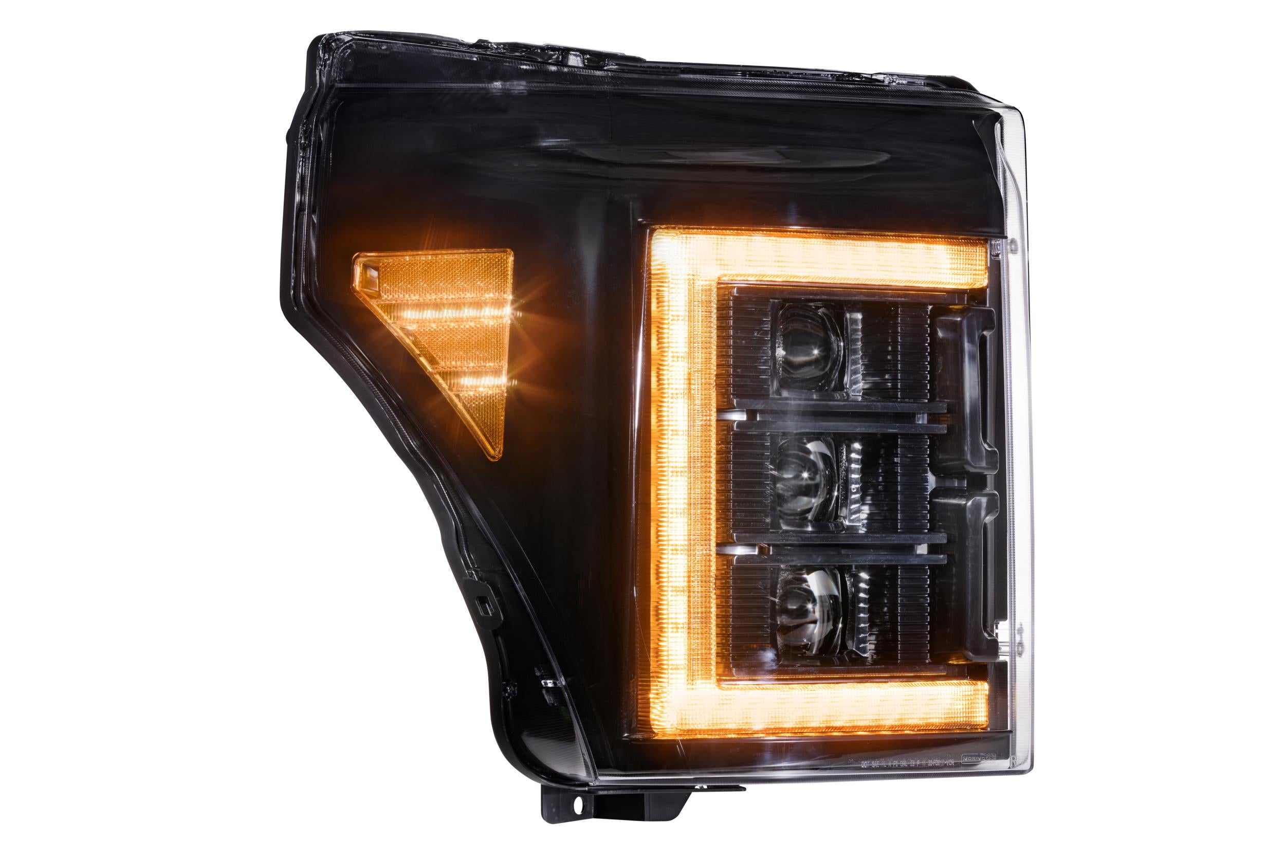 Morimoto XB LED Headlights: Ford Super Duty (11-16 / Amber DRL / Set)
