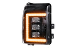 Morimoto XB LED Headlights: Ford Super Duty (11-16 / Amber DRL / Set)