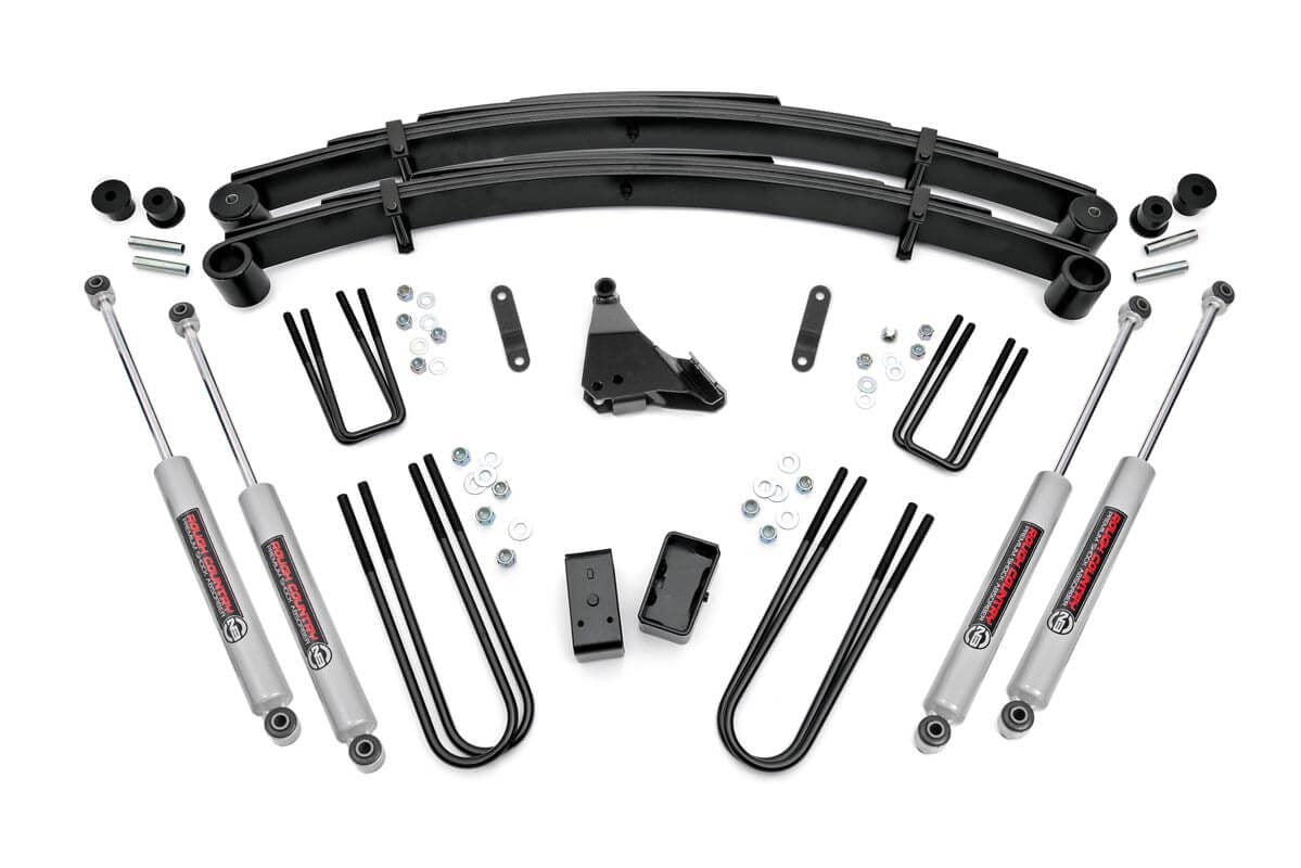 4 Inch Lift Kit | Rear Blocks | M1 | Ford F-250/F-350 Super Duty 4WD (99-04) image 4