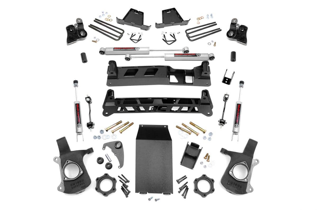 4 Inch Lift Kit | V2 | Chevy Silverado & GMC Sierra 1500 4WD (1999-2006 & Classic)