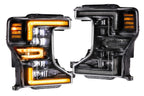 Morimoto XB LED Headlights: Ford Super Duty (20-22 / Amber DRL / Set)