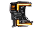 Morimoto XB LED Headlights: Ford Super Duty (20-22 / Amber DRL / Set)