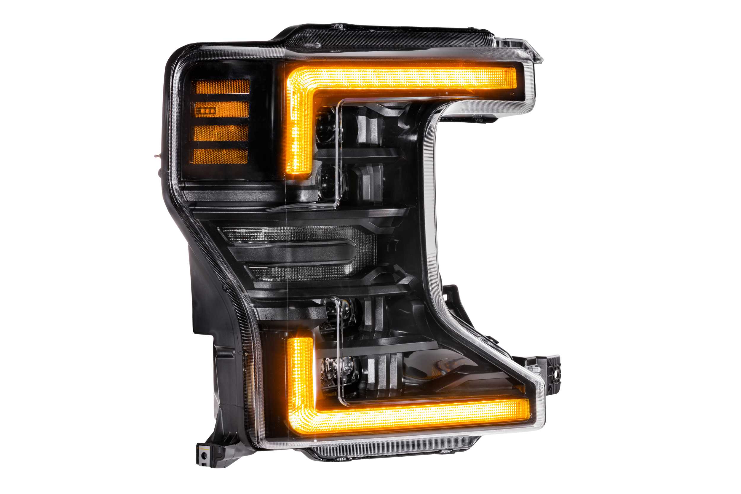 Morimoto XB LED Headlights: Ford Super Duty (20-22 / Amber DRL / Set)