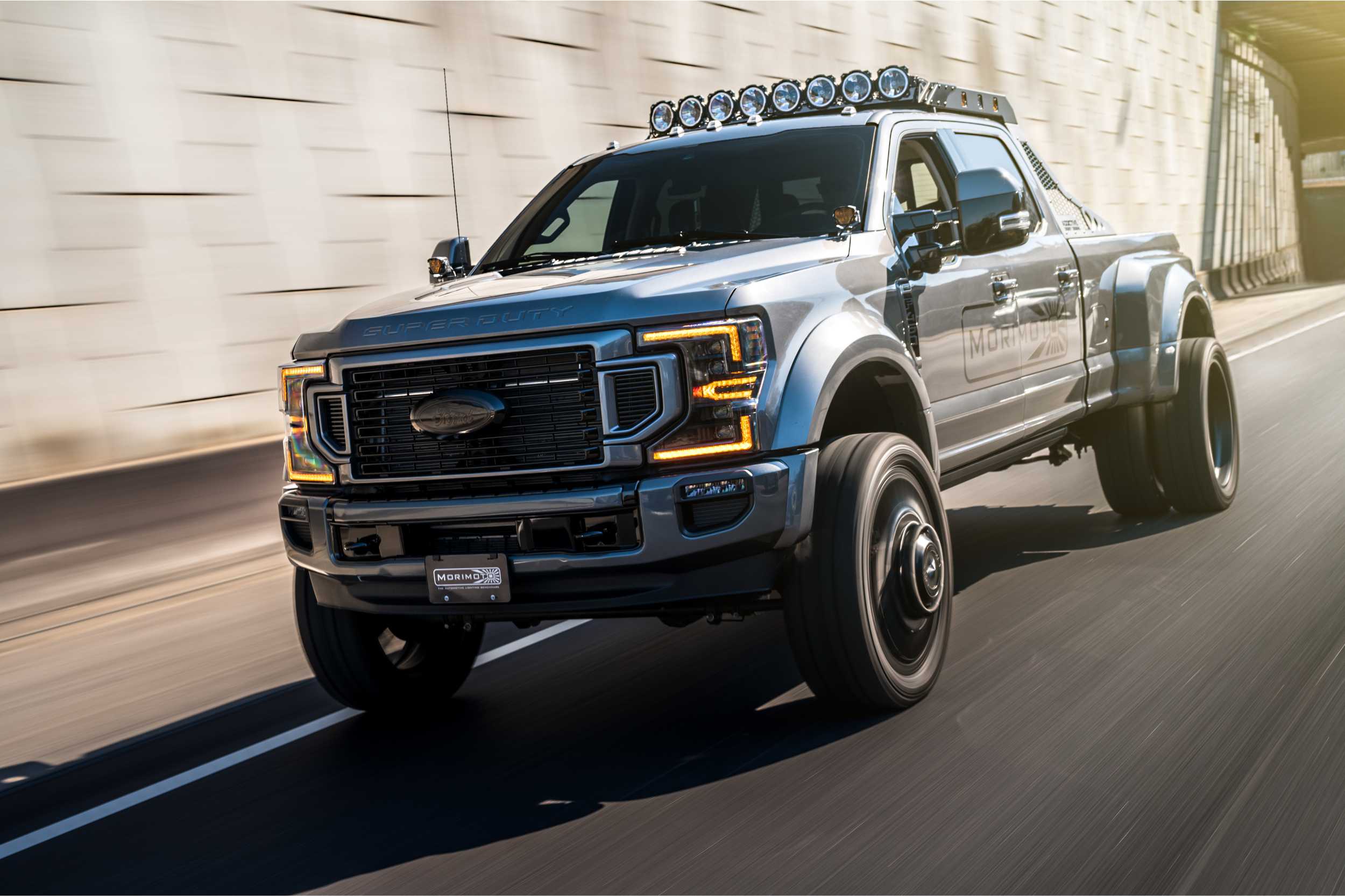 Morimoto XB LED Headlights: Ford Super Duty (20-22 / Amber DRL / Set)