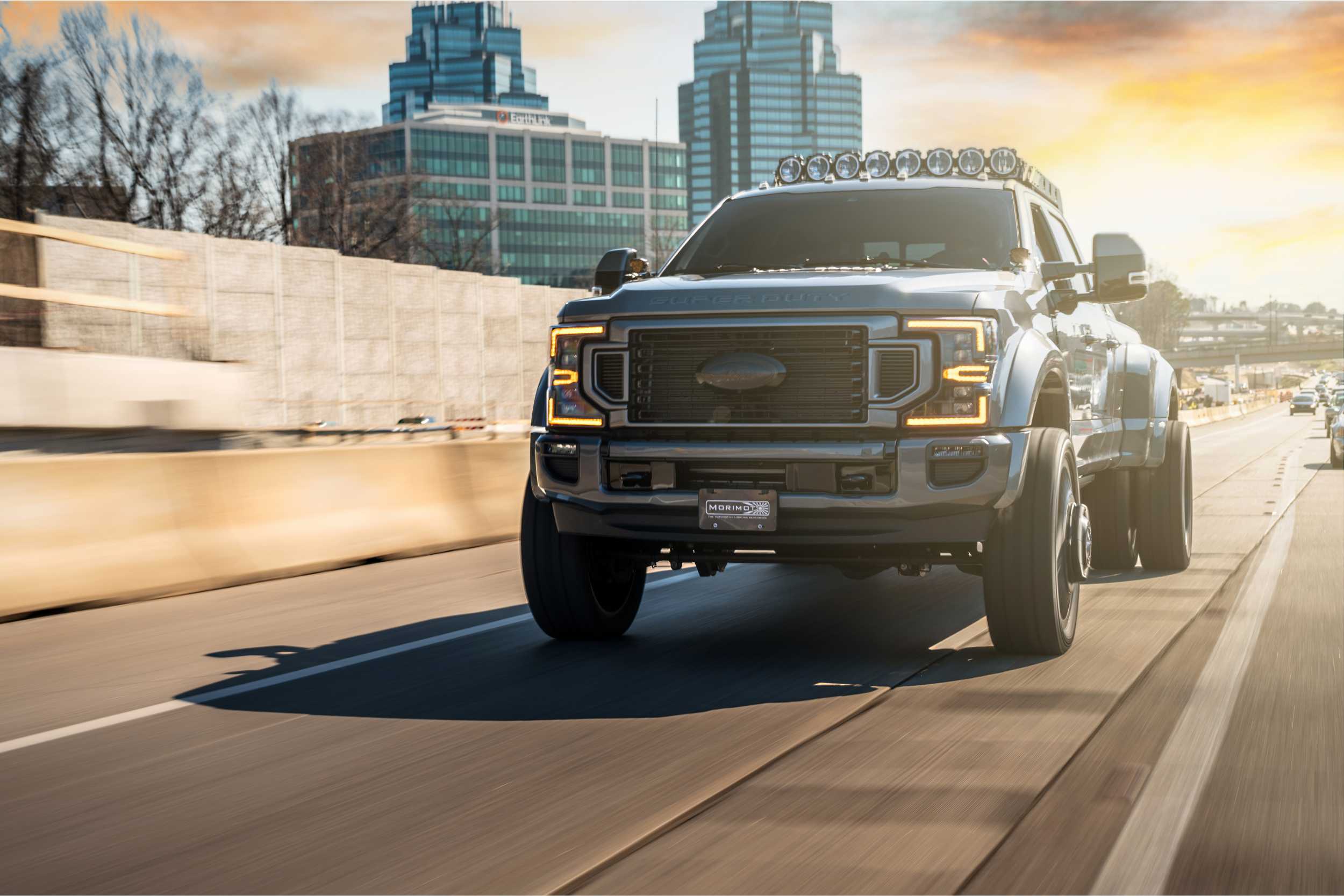 Morimoto XB LED Headlights: Ford Super Duty (20-22 / Amber DRL / Set)