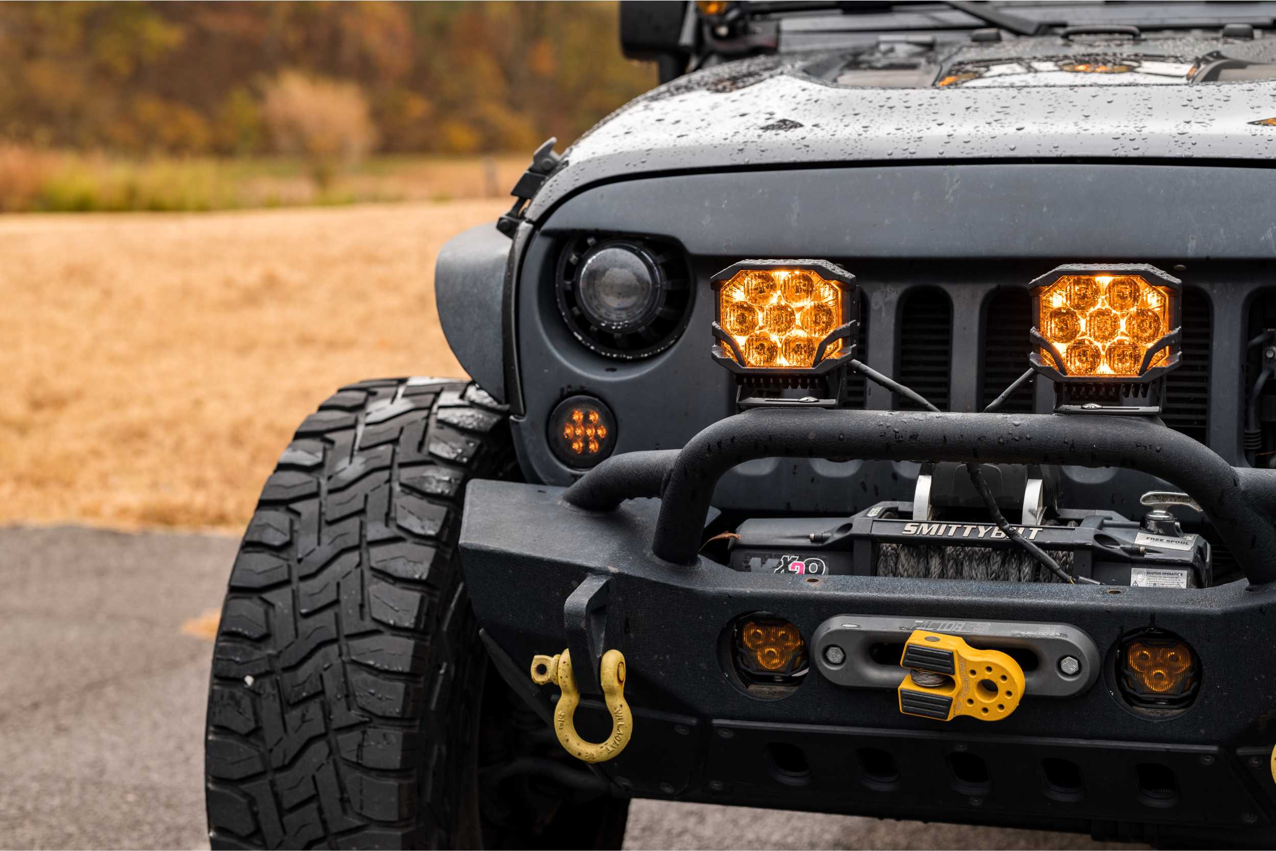 Morimoto BigBanger HXB LED Pod (Combo / Yellow / Each)
