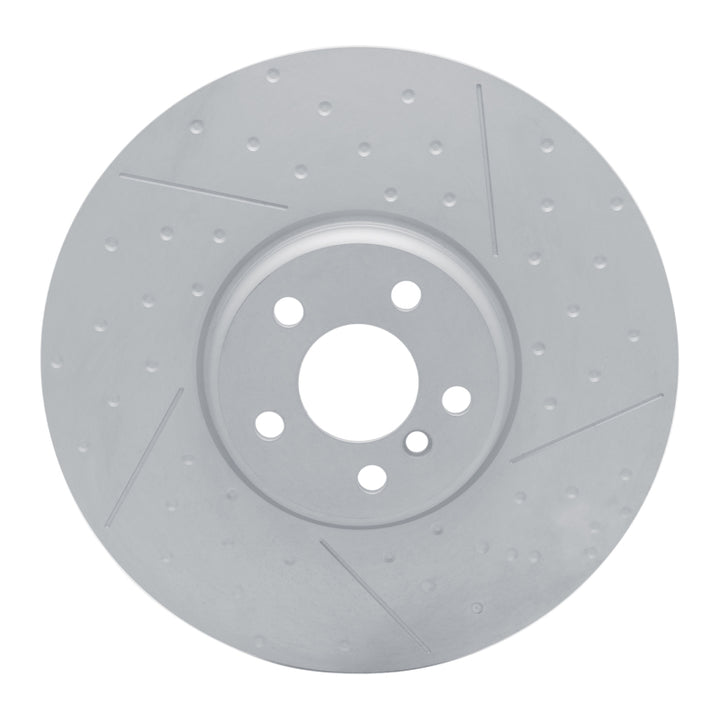 DFC 20-25 BMW M340iX Right Front Hi-Carbon Alloy Geomet Coated Rotor - Dimpled and Slotted