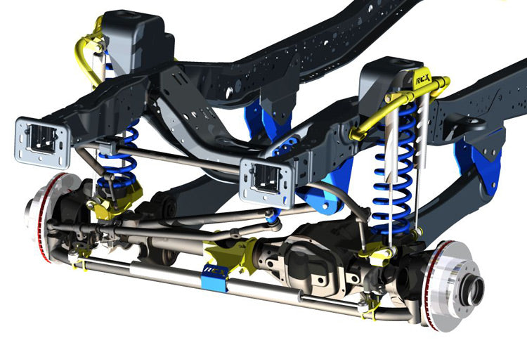 4.5 Inch Lift Kit | M1 | Ford F-250/F-350 Super Duty 4WD (2005-2007) image 4