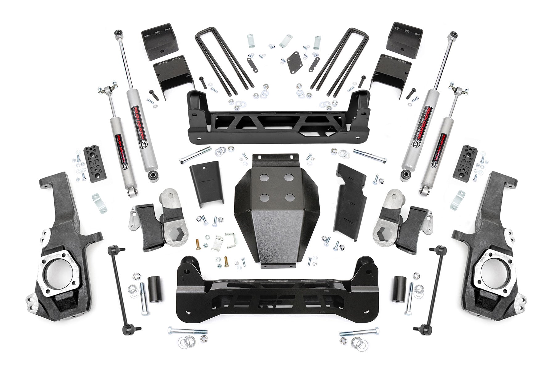ROUGH COUNTRY Lift Kit Chevy/GMC 2500HD/3500HD 2WD/4WD 2WD/4WD (20-26)