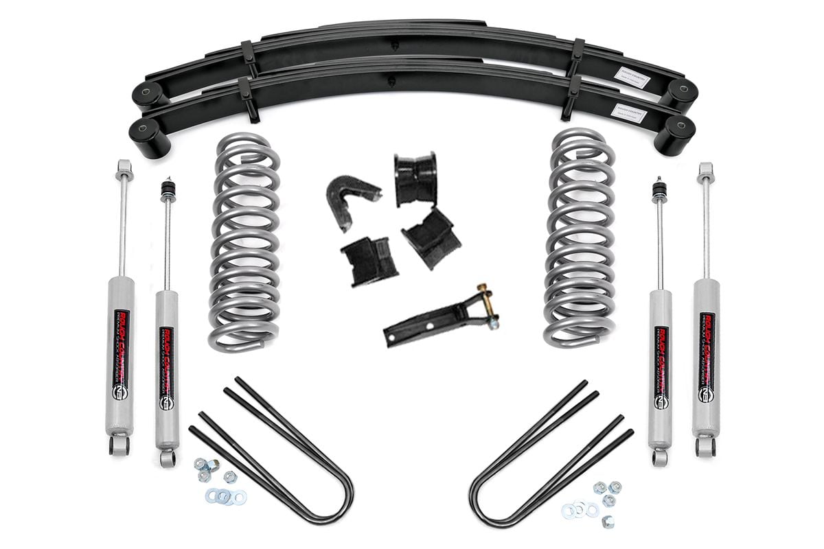 4 Inch Lift Kit | Rear Springs | Ford F-100 4WD (1970-1976) image 4