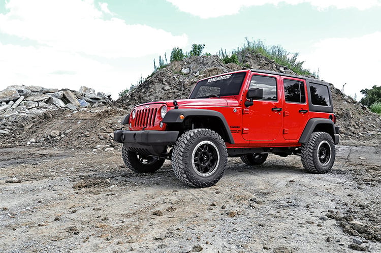 2.5 Inch Lift Kit | Spacers | M1 | Jeep Wrangler JK/Wrangler Unlimited  (07-18) image 4