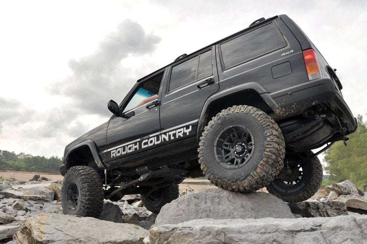 4.5 Inch Lift Kit | Long Arm | AAL | NP242 | M1 | Jeep Cherokee XJ 4WD (84-01) image 5