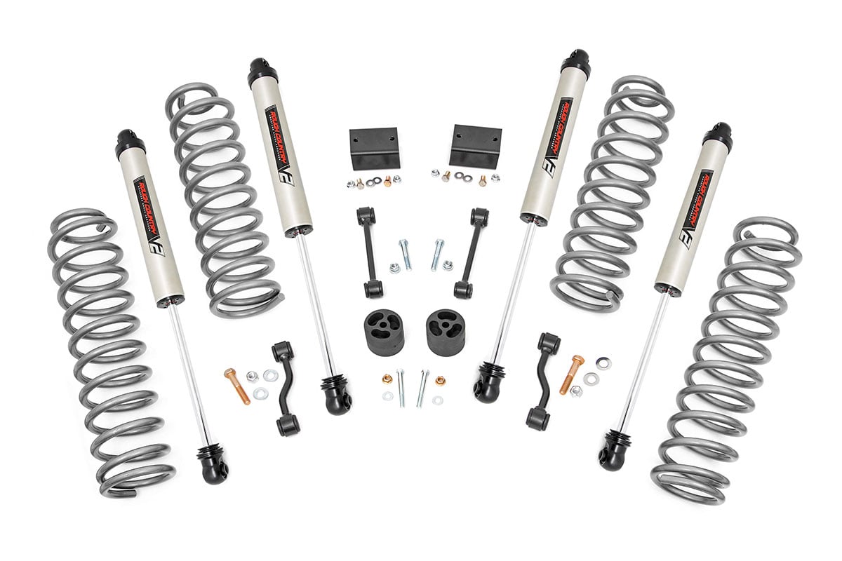 ROUGH COUNTRY Lift Kit Jeep Wrangler Unlimited 4WD (2018-2023)
