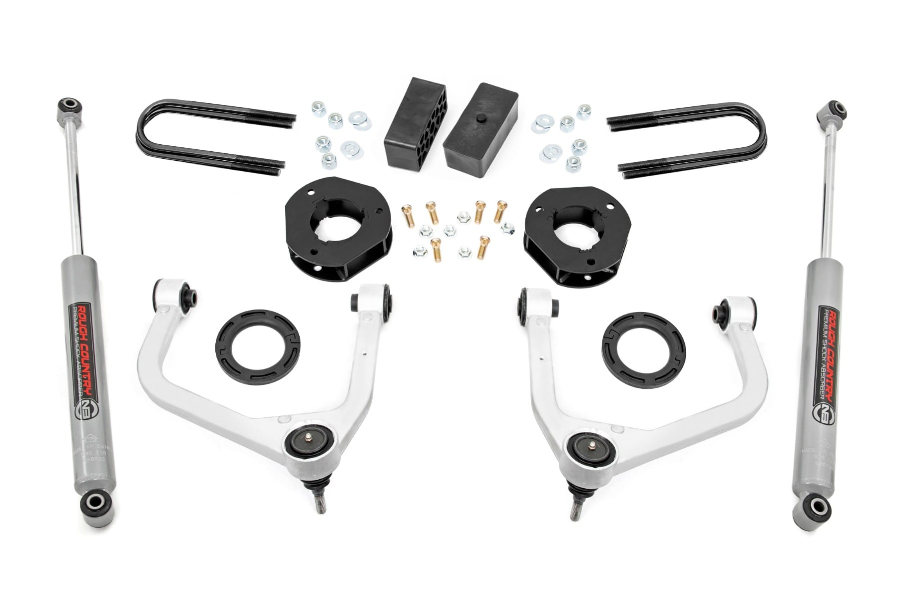 ROUGH COUNTRY Lift Kit GMC Sierra 1500 2WD/4WD (2019-2024)