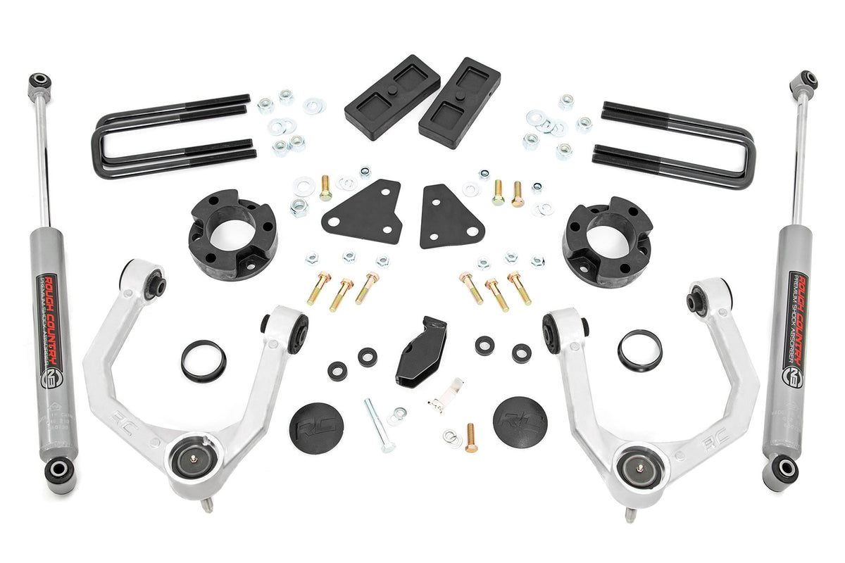 ROUGH COUNTRY Lift Kit Ford Ranger 4WD (2019-2023)