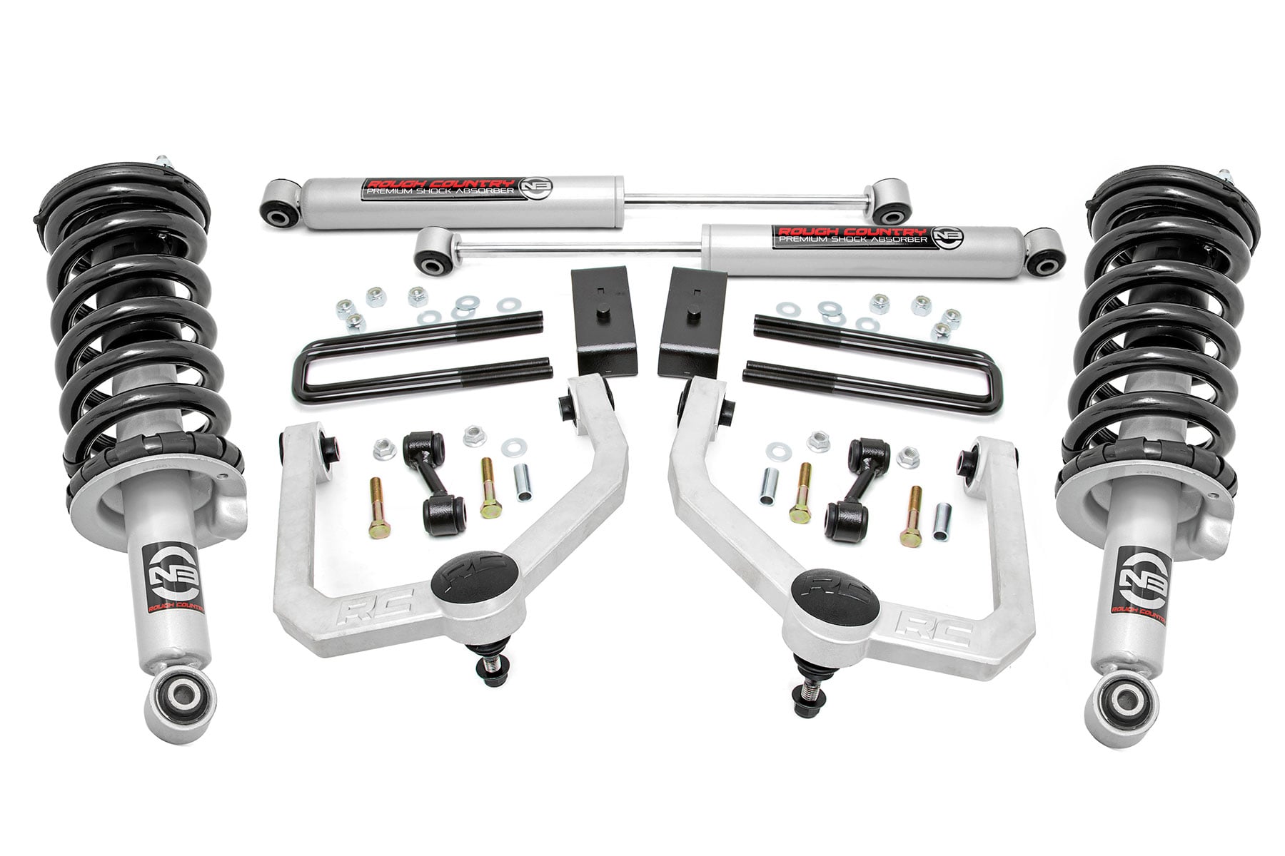 ROUGH COUNTRY Lift Kit Nissan Titan 4WD (2017-2024)