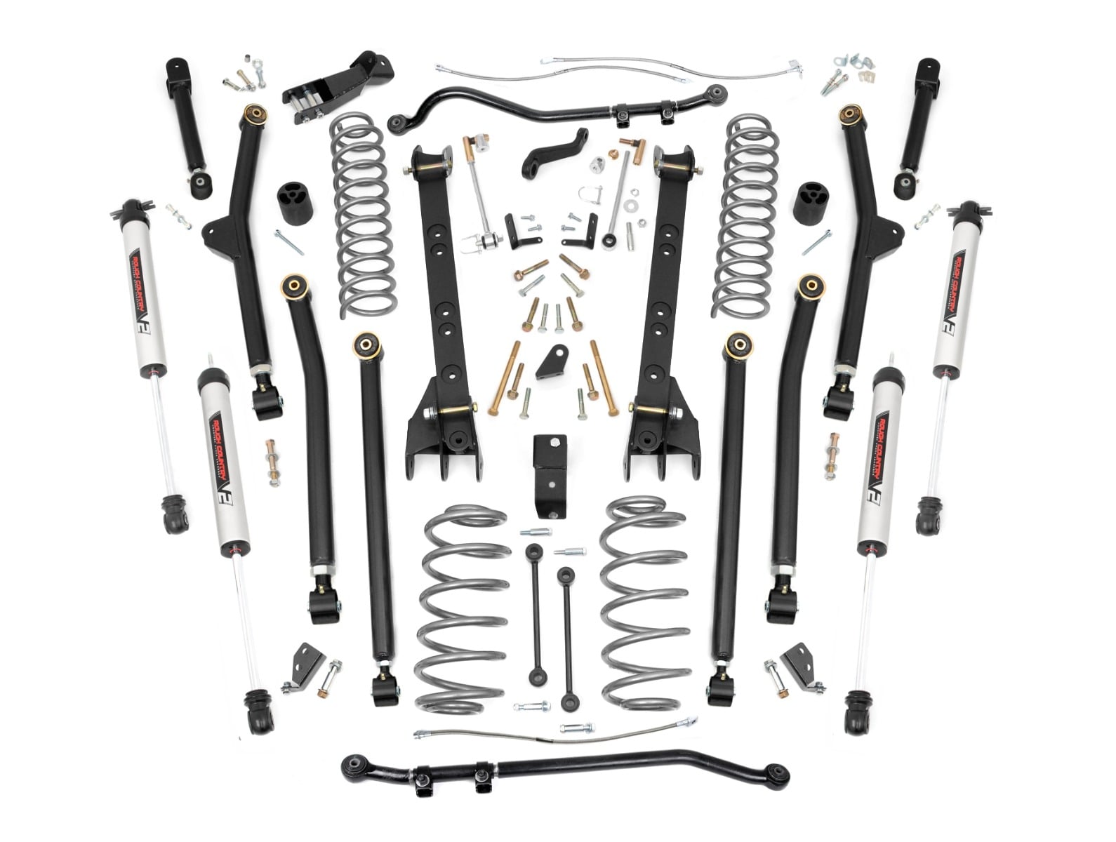 ROUGH COUNTRY Lift Kit Jeep Wrangler TJ 4WD (1997-2006)