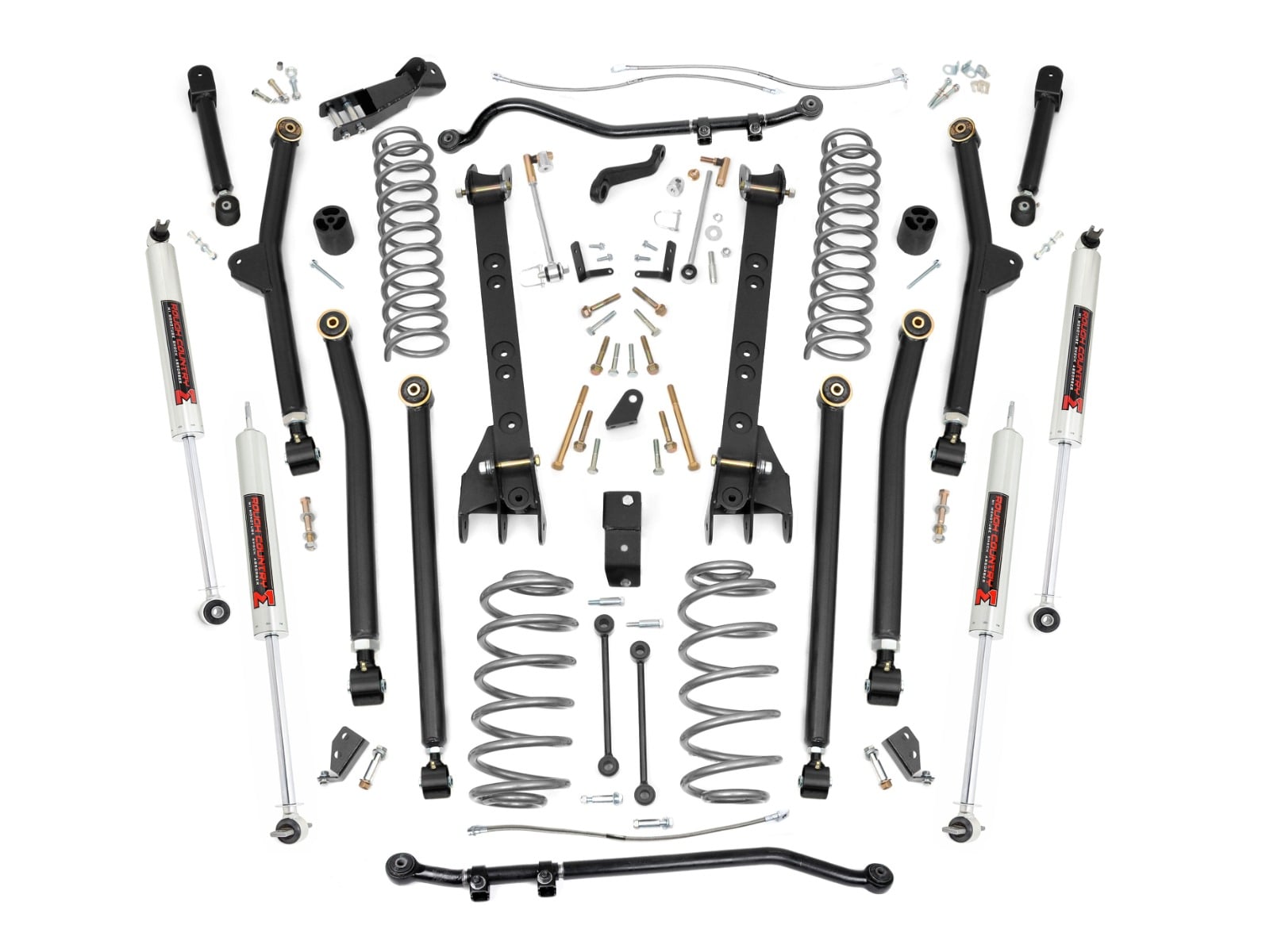 ROUGH COUNTRY Lift Kit Jeep Wrangler TJ 4WD (1997-2006)