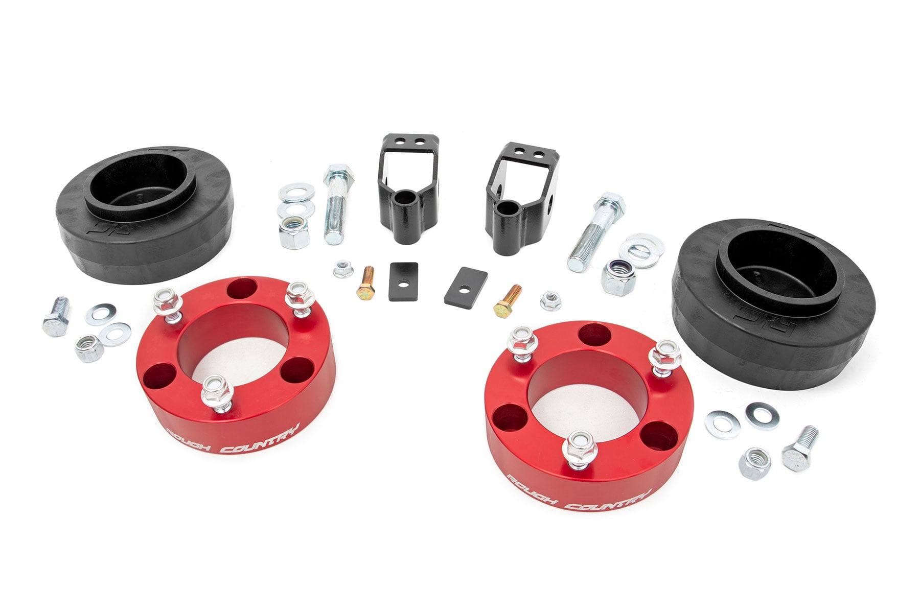 3 Inch Lift Kit | X-REAS | RR Spacers | Red | Toyota 4Runner 4WD (2003-2009) image 5