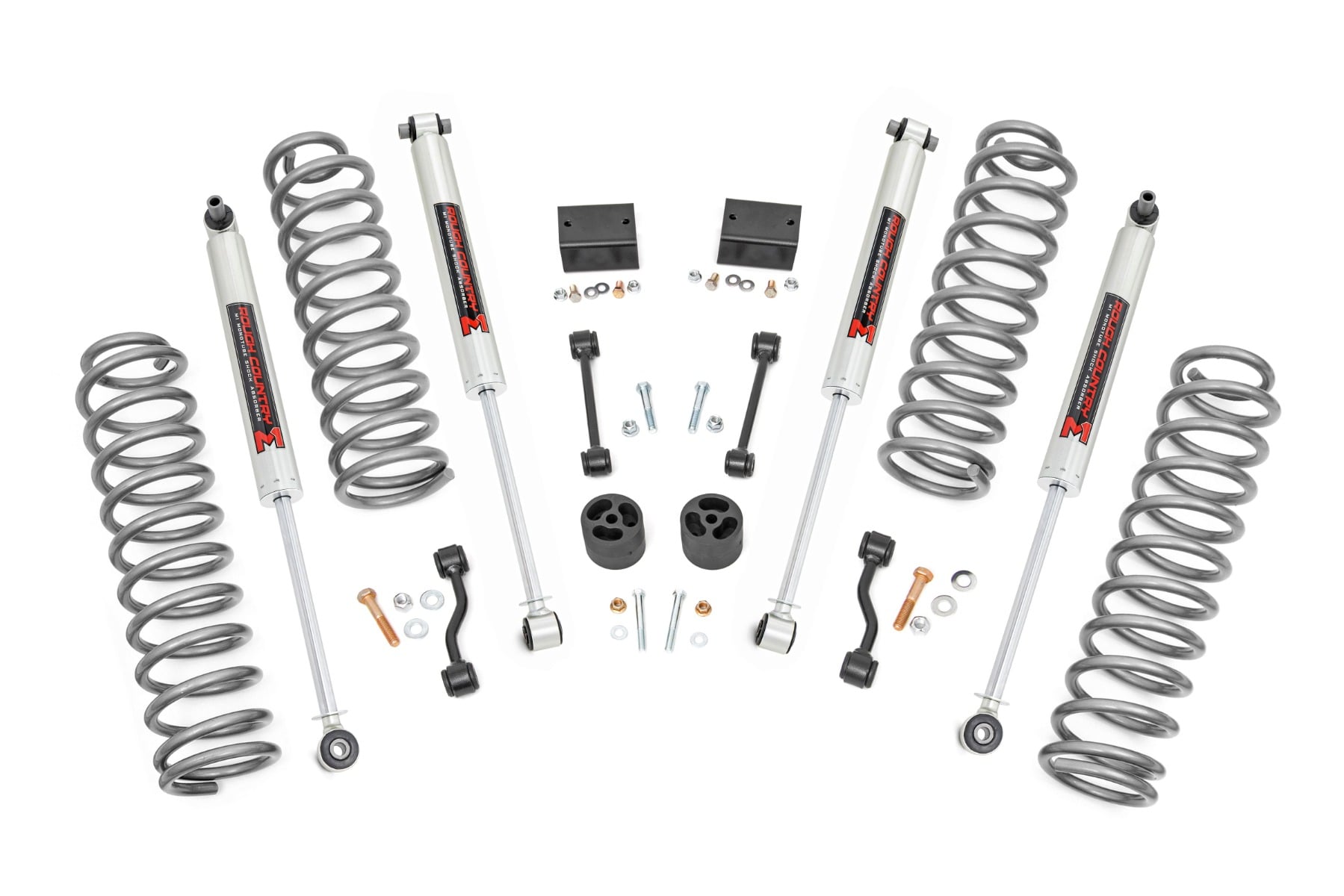 ROUGH COUNTRY Lift Kit Jeep Wrangler Unlimited 4WD (2018-2023)